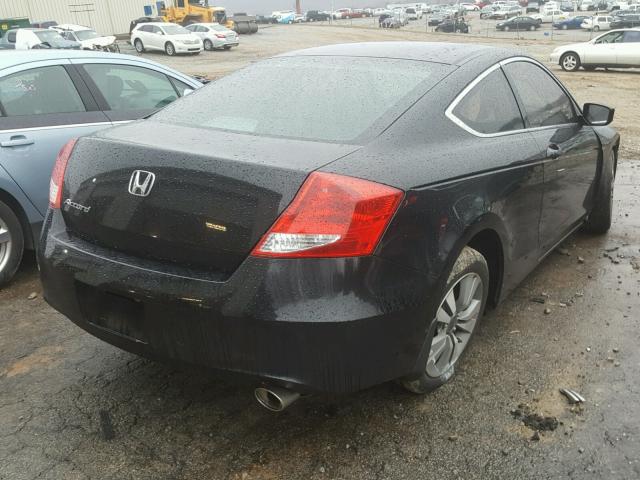 1HGCS1B34BA005690 - 2011 HONDA ACCORD LX- BLACK photo 4