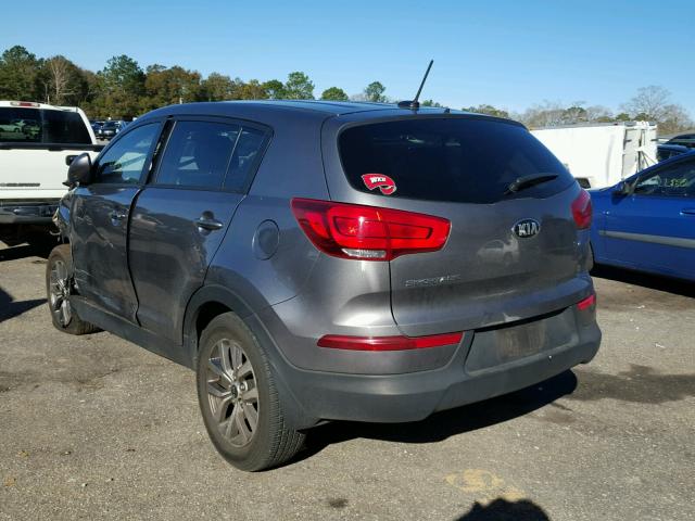 KNDPB3AC6G7856617 - 2016 KIA SPORTAGE L GRAY photo 3