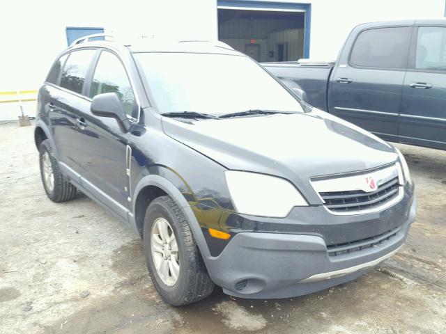 3GSCL33P18S642282 - 2008 SATURN VUE XE BLACK photo 1