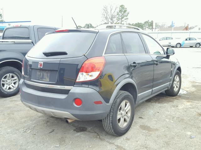 3GSCL33P18S642282 - 2008 SATURN VUE XE BLACK photo 4