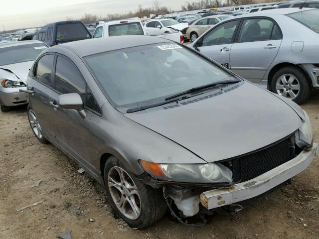 1HGFA15526L044222 - 2006 HONDA CIVIC LX BROWN photo 1