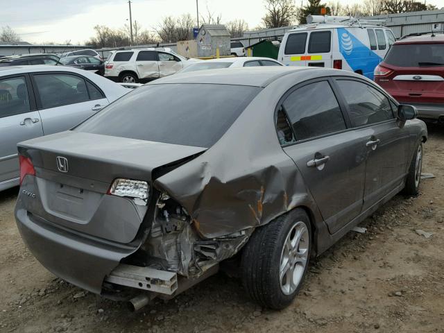 1HGFA15526L044222 - 2006 HONDA CIVIC LX BROWN photo 9