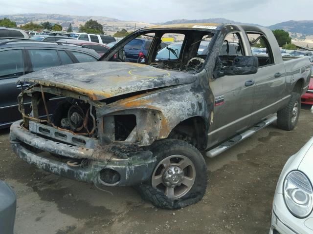 3D7KS29A48G107009 - 2008 DODGE RAM 2500 BURN photo 2