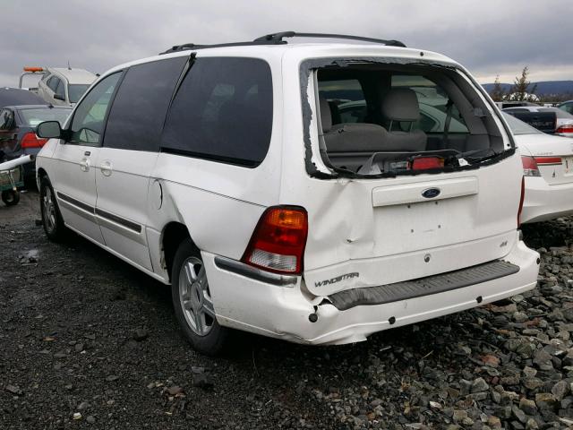 2FMDA52453BA24708 - 2003 FORD WINDSTAR S WHITE photo 3