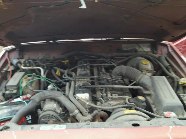 1J4FT68SXWL142917 - 1998 JEEP CHEROKEE S RED photo 7