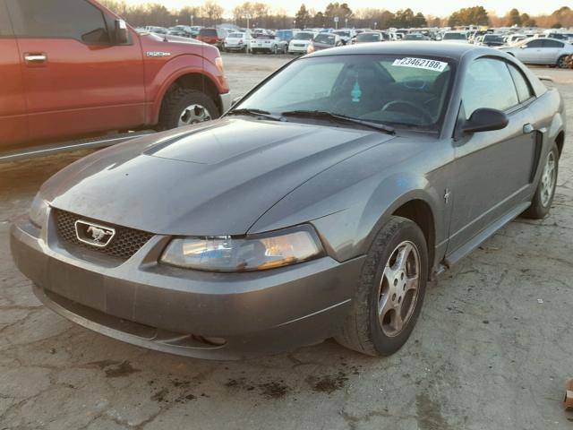 1FAFP40463F352734 - 2003 FORD MUSTANG GRAY photo 2