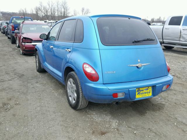 3A8FY48B88T121673 - 2008 CHRYSLER PT CRUISER BLUE photo 3