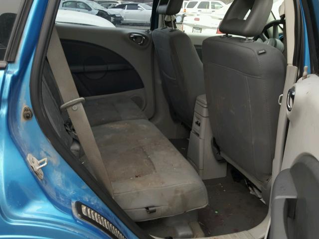 3A8FY48B88T121673 - 2008 CHRYSLER PT CRUISER BLUE photo 6