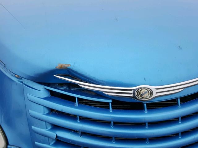 3A8FY48B88T121673 - 2008 CHRYSLER PT CRUISER BLUE photo 9