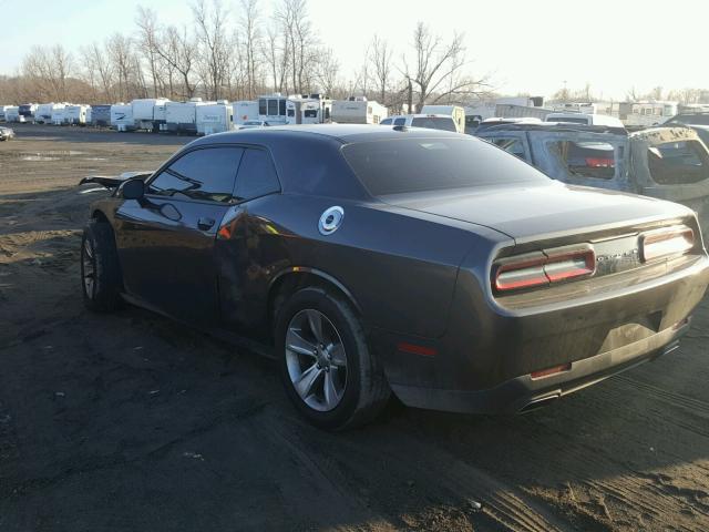 2C3CDZAG0GH107433 - 2016 DODGE CHALLENGER CHARCOAL photo 3