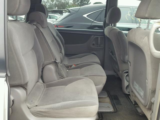 5TDZA23C95S381650 - 2005 TOYOTA SIENNA CE SILVER photo 6