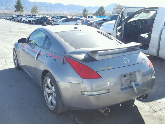 JN1BZ34E78M751495 - 2008 NISSAN 350Z COUPE GRAY photo 3