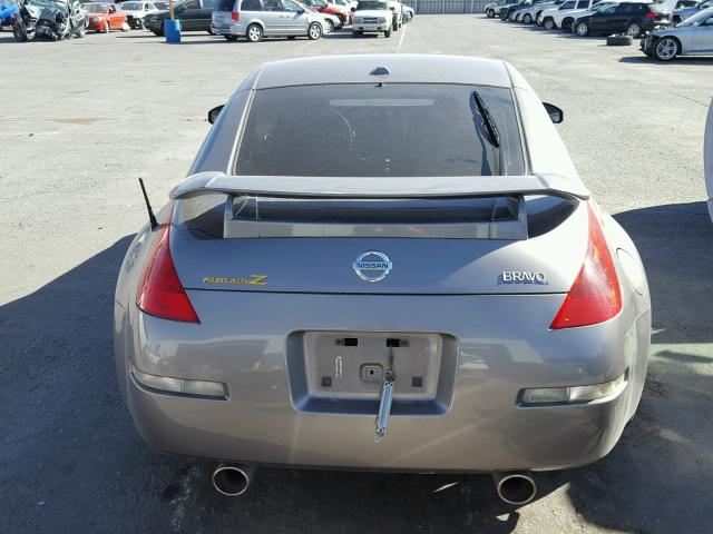 JN1BZ34E78M751495 - 2008 NISSAN 350Z COUPE GRAY photo 6