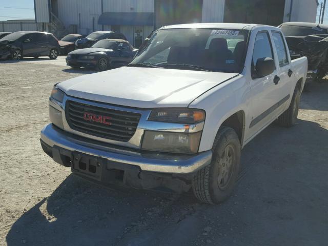 1GTCS13E878200737 - 2007 GMC CANYON WHITE photo 2