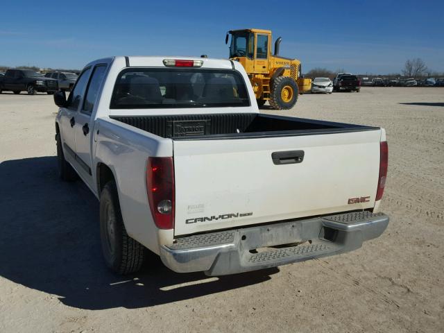 1GTCS13E878200737 - 2007 GMC CANYON WHITE photo 3