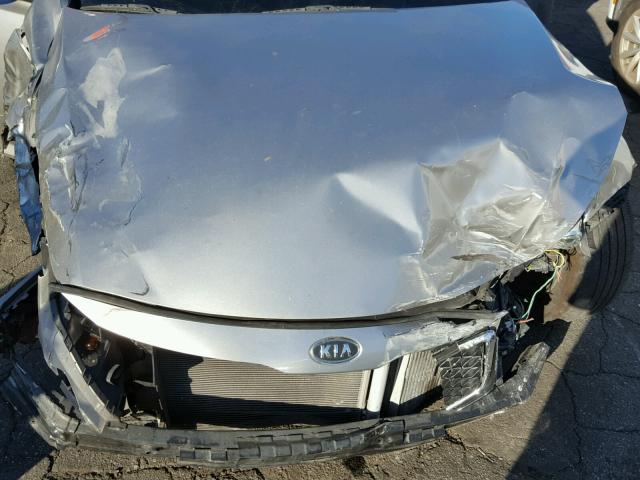 KNAGN4A67B5159143 - 2011 KIA OPTIMA EX SILVER photo 7