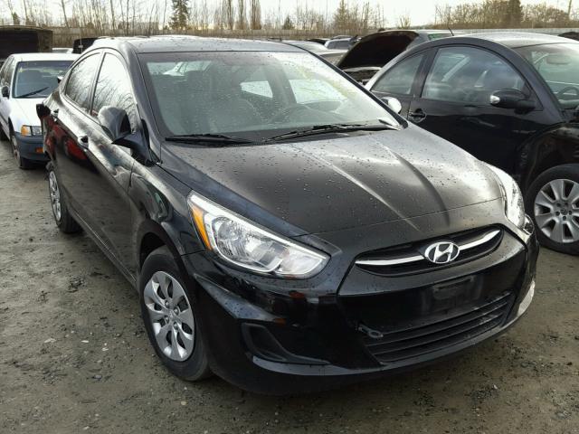 KMHCT4AE3FU924113 - 2015 HYUNDAI ACCENT GLS BLACK photo 1