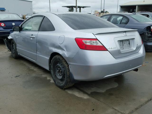 2HGFG1B66AH502684 - 2010 HONDA CIVIC LX GRAY photo 3