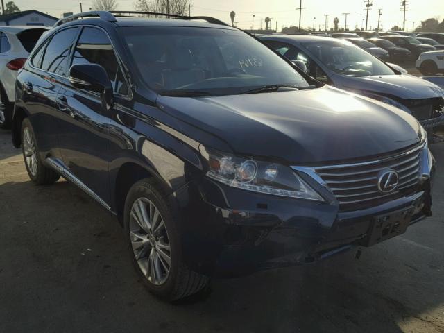 2T2BK1BA9DC194503 - 2013 LEXUS RX 350 BLUE photo 1