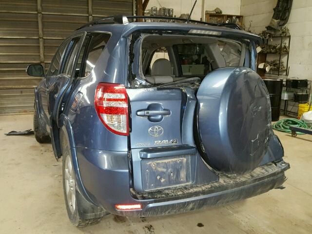 JTMDK4DV9AD011856 - 2010 TOYOTA RAV4 LIMIT BLUE photo 3