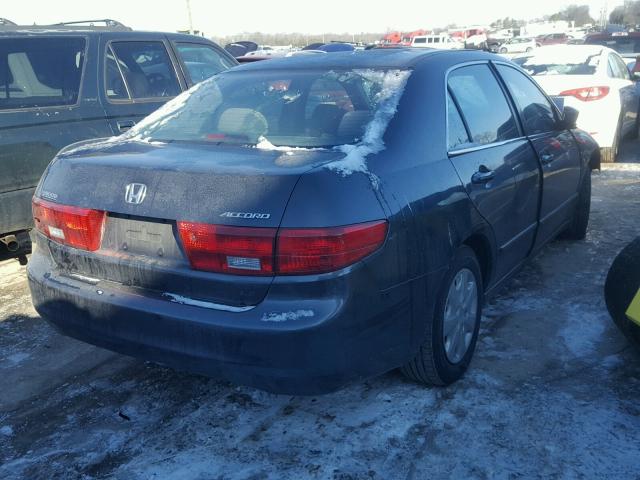 1HGCM56495A006519 - 2005 HONDA ACCORD LX GRAY photo 4