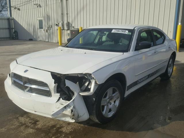 2B3KA43G37H756032 - 2007 DODGE CHARGER SE WHITE photo 2