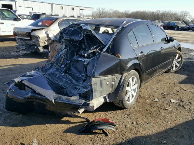 1N4BA41E16C813951 - 2006 NISSAN MAXIMA SE BLACK photo 4