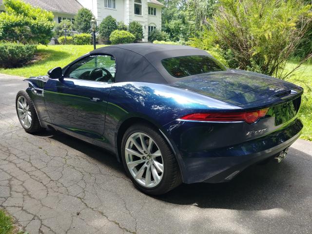 SAJWA6E74E8K04522 - 2014 JAGUAR F-TYPE BLUE photo 9