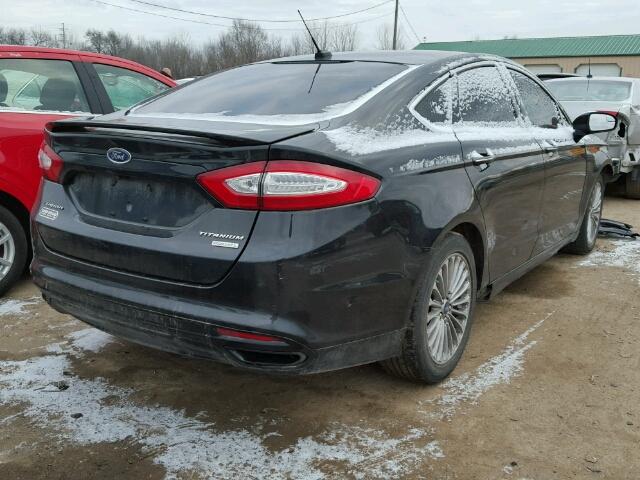 3FA6P0K98DR208091 - 2013 FORD FUSION TIT BLACK photo 4