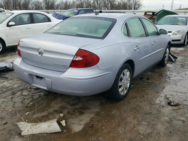 2G4WC582061236872 - 2006 BUICK LACROSSE C SILVER photo 4