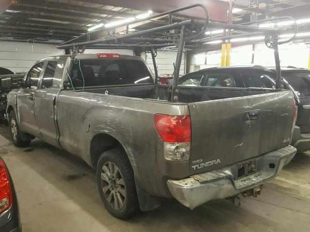 5TFCV54178X006136 - 2008 TOYOTA TUNDRA DOU BROWN photo 3