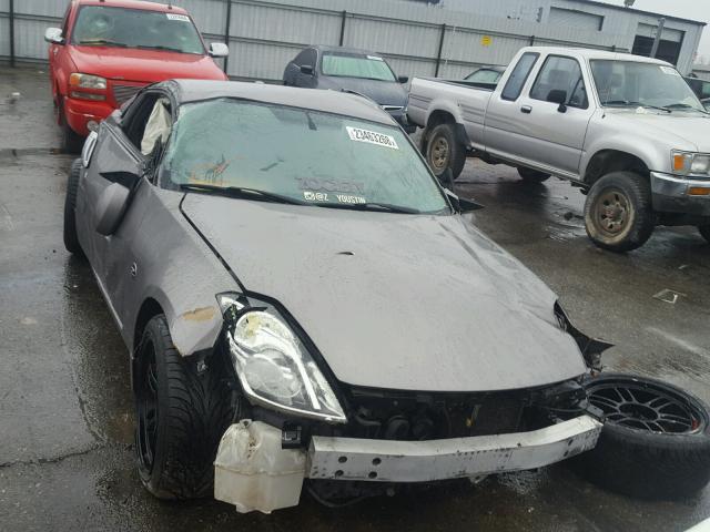 JN1BZ34E07M551346 - 2007 NISSAN 350Z COUPE SILVER photo 10