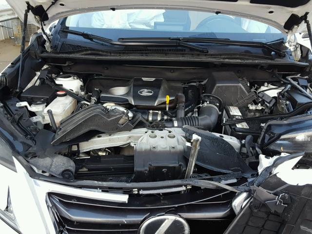 JTJBARBZ2G2060038 - 2016 LEXUS NX 200T WHITE photo 7