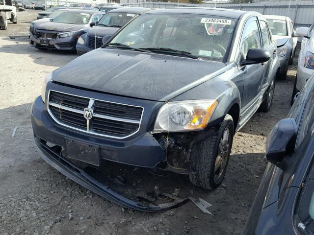 1B3HB48B97D376274 - 2007 DODGE CALIBER SX GRAY photo 2