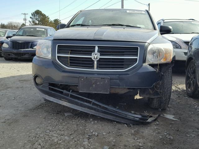 1B3HB48B97D376274 - 2007 DODGE CALIBER SX GRAY photo 9