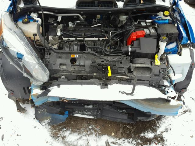 3FADP4EJ2EM148313 - 2014 FORD FIESTA SE BLUE photo 7