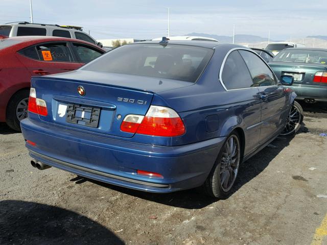 WBABN53443PH04753 - 2003 BMW 330 CI BLUE photo 4