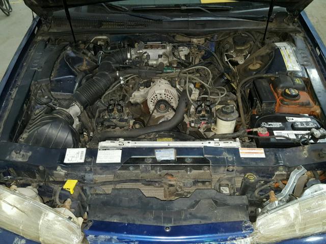 1FALP62W5TH155488 - 1996 FORD THUNDERBIR BLUE photo 7