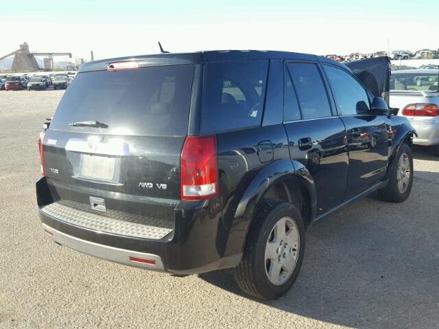 5GZCZ63457S845380 - 2007 SATURN VUE BLACK photo 4