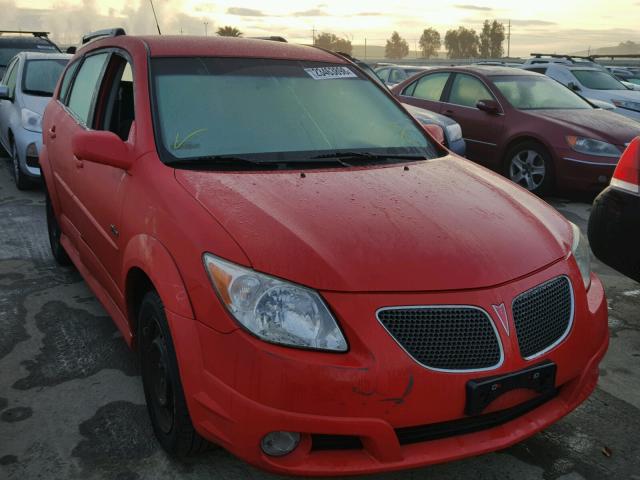 5Y2SL65836Z420096 - 2006 PONTIAC VIBE RED photo 2