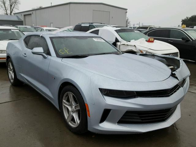 1G1FB1RS5H0162273 - 2017 CHEVROLET CAMARO LT BLUE photo 1