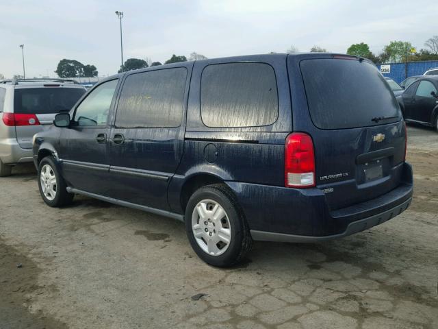 1GNDV23W47D208116 - 2007 CHEVROLET UPLANDER L BLUE photo 3