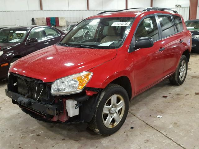 JTMBF33V69D008609 - 2009 TOYOTA RAV4 RED photo 2