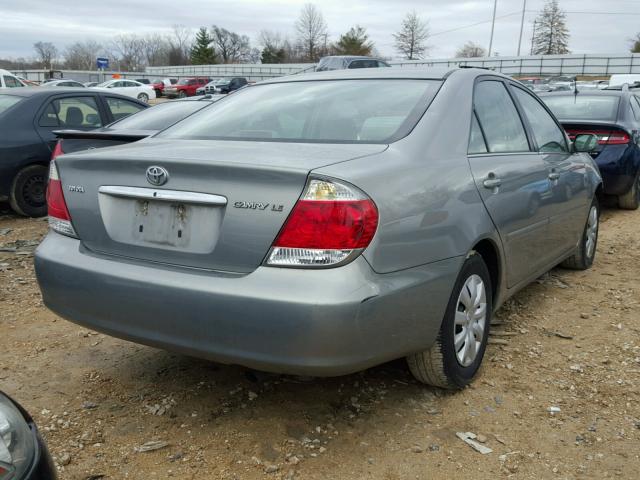 4T1BE30K46U664361 - 2006 TOYOTA CAMRY LE SILVER photo 4