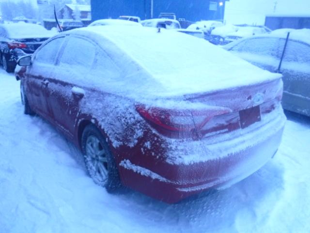 5NPE24AF5HH541330 - 2017 HYUNDAI SONATA SE RED photo 3