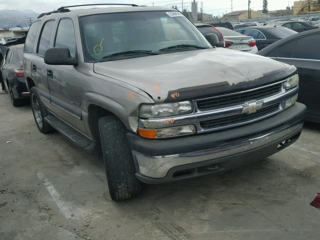 1GNEC13V12R285548 - 2002 CHEVROLET TAHOE C150 BEIGE photo 1