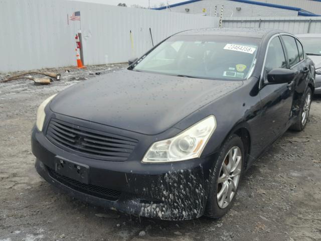 JNKCV61F89M365258 - 2009 INFINITI G37 BLACK photo 2