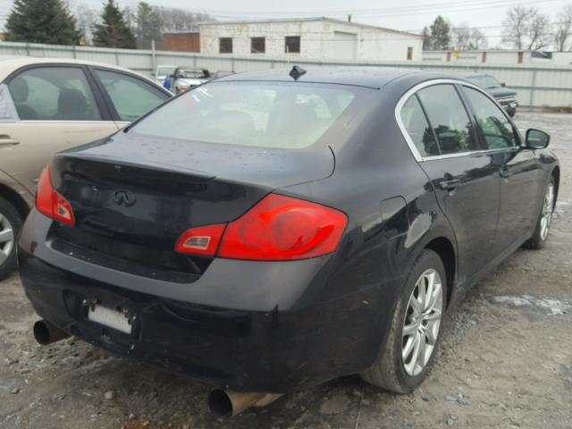 JNKCV61F89M365258 - 2009 INFINITI G37 BLACK photo 4