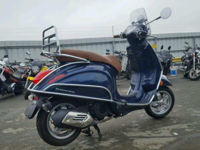 ZAPM818GXG5102905 - 2016 VESPA SPRINT 150 BLUE photo 4