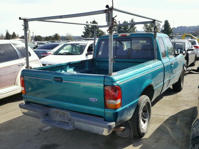 1FTCR14U7PPA92828 - 1993 FORD RANGER SUP GREEN photo 4